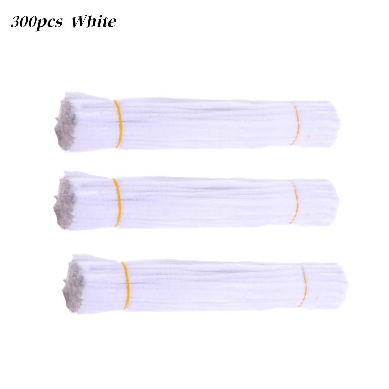 300 Pieces 21 Light Colors Pipe Cleaners Craft Supplies Chenille Stem Pipe Cleaners Bulk for Kids Creative DIY Project