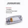 LED Waterproof Shoulder Clip Flashlight with Strobe Function for Property and Sanitation Management.