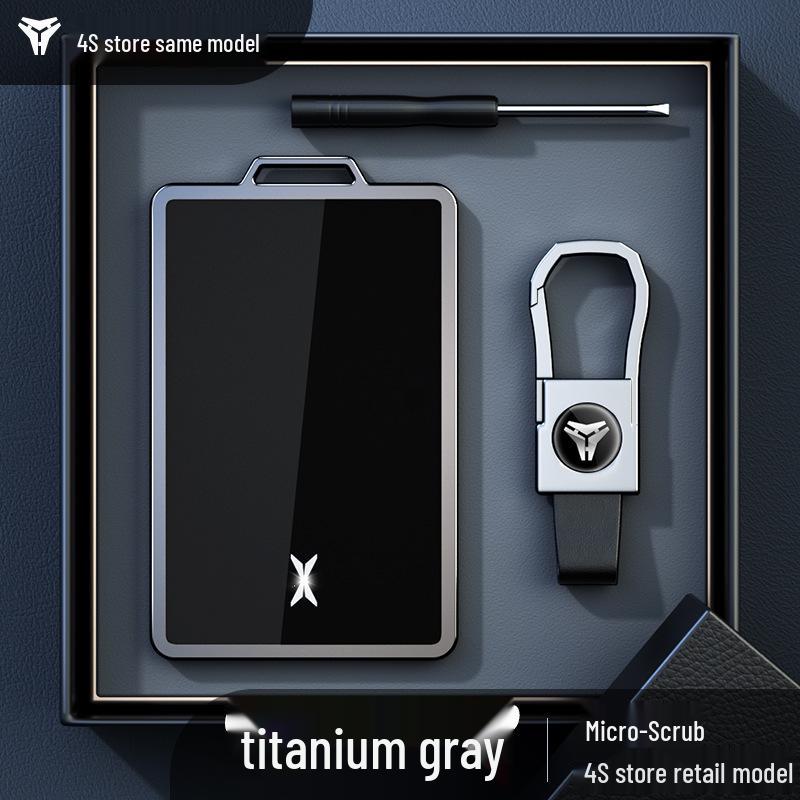 Wysokiej klasy etui na kluczyki do samochodów XPeng P7, G7, P5, G6, G9, X9 - Model MONAM03