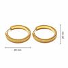 Trendy Stainless Steel Large Hoop Earrings: Exquisite, Personalized, Light Luxury High-End Ear Hoops