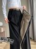 Spring New Women's High-Waist Pants - Slim, Wide, or Straight Leg, Floor-Length Casuals