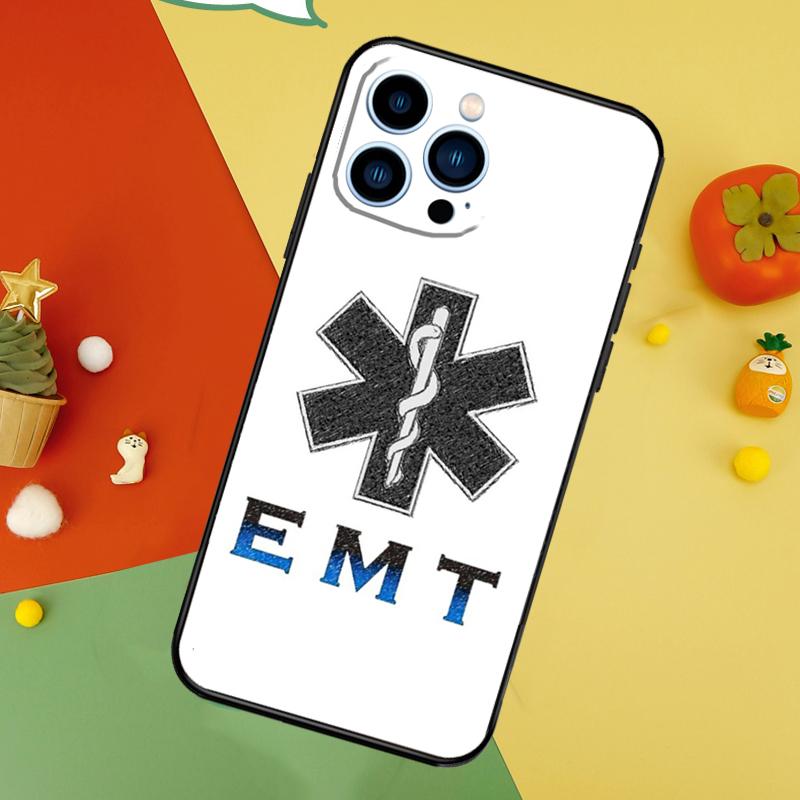 Emergency Medical Star of Life Phone Case For iPhone 17 Pro Max 16 15 14 13 12 11 Pro Max Plus 12 13 Mini 16e 17 Air Cover