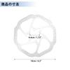 BULLSPANN Fiets Schijfrem 1 Achter Links Rem 160mm Fiets Schijfrem 1450mm Rem voor Racefietsen en Oranje Kit, Set Hendel, Rotor, Remklauw, Kabel,