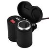 12 24V Motorcycle Waterproof Cigarette Lighter Socket USB Charger for Phone