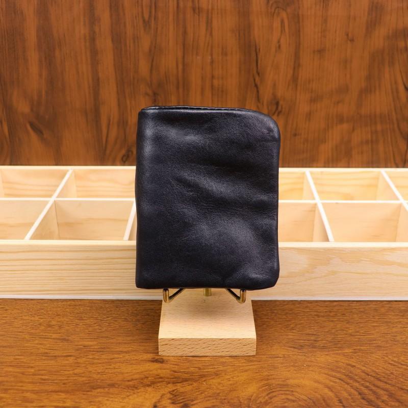 New Genuine Leather Men's Wallet With A Top Layer Hand Polished Retro Style Multiple Card Slots Easy To Carry