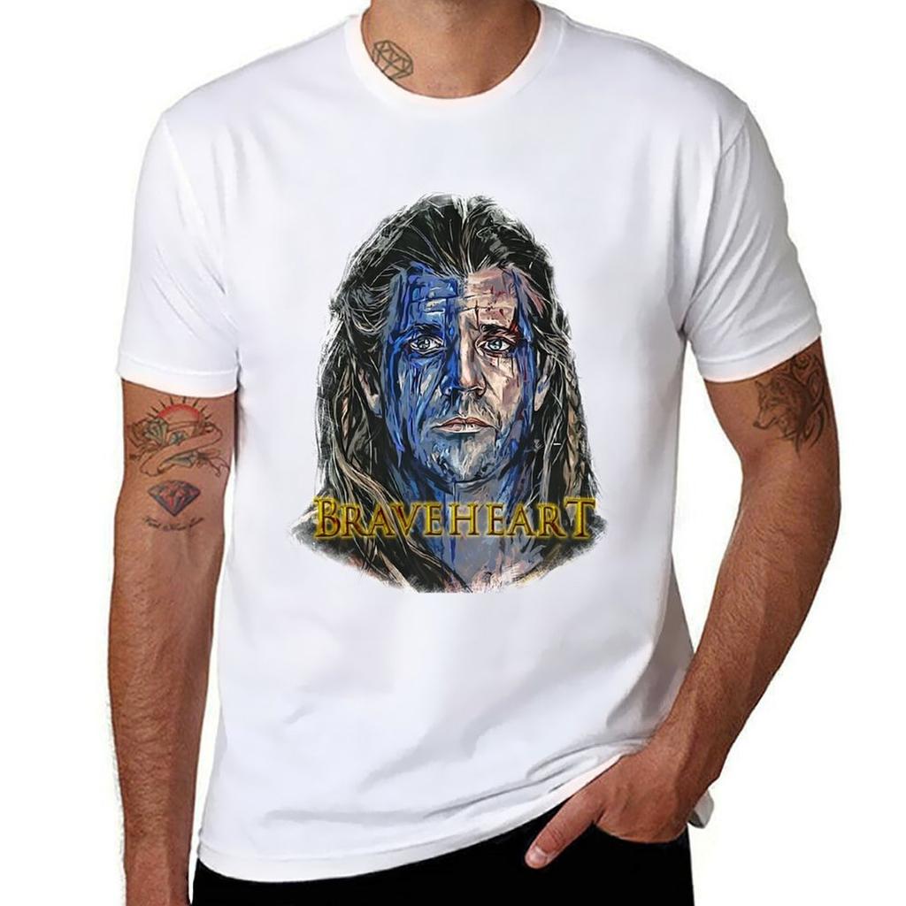 Braveheart William Wallace Tshirt Large Size Short Sleeve Tshirt