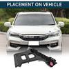 Bumper Support Bracket for Lexus CT200h 2011-2017 Durable No.5211676011 | Left Side Front Bumper Retainer Bracket Hold Mount Black 1 Pc