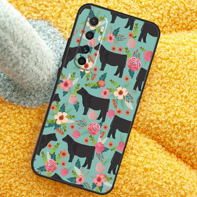 Cute Highland Cow Case For Xiaomi 15 14 Ultra 13T 14T 15T 17 Pro Max Cover For POCO X7 F8 Pro X3 X5 X6 F5 F6 F7