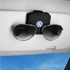 VW Car Sun Visor Glasses Clip Ticket Holder Sunglasses Fixed Clips For Volkswagen GTI Golf Polo Passat VW Tiguan T-ROC Jetta Taigo