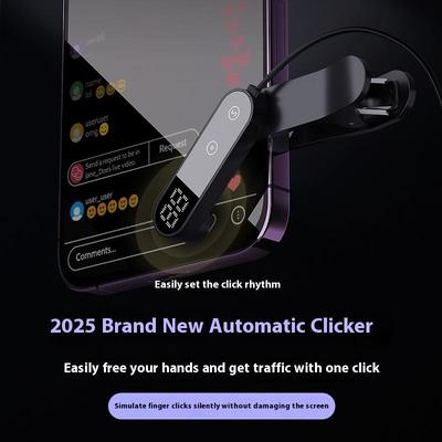 Smart Phone Screen Auto Clicker Simulated Finger Clicking For App Video Live Streaming Screen Touch Tripods Tapper Device