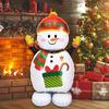 Large Standing Santa Claus Snowman Balloons Christmas Foil Balloon Decoration for Home 2025 New Year Party Supplies Kids Gift