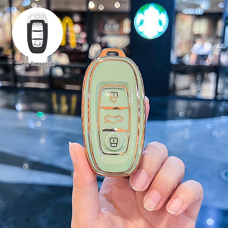 High-End Personalized Protective Shell for FAW Hongqi H7 Key - Stylish Unisex Design