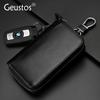 Large Capacity Zipper Key Pouch - Unisex, Waist Hanging, Multifunctional Key Holder with Buckle