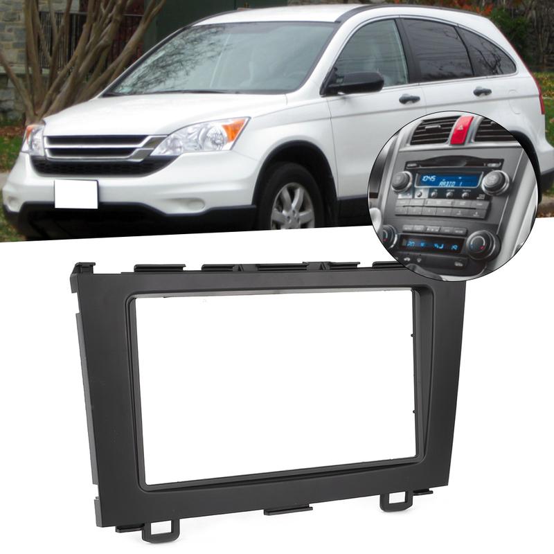 2 Din Car DVD Stereo Radio Navigation Fascia Dash Panel Frame Trim Kit Fit for Honda CRV CR-V 2007 2008 2009 2010