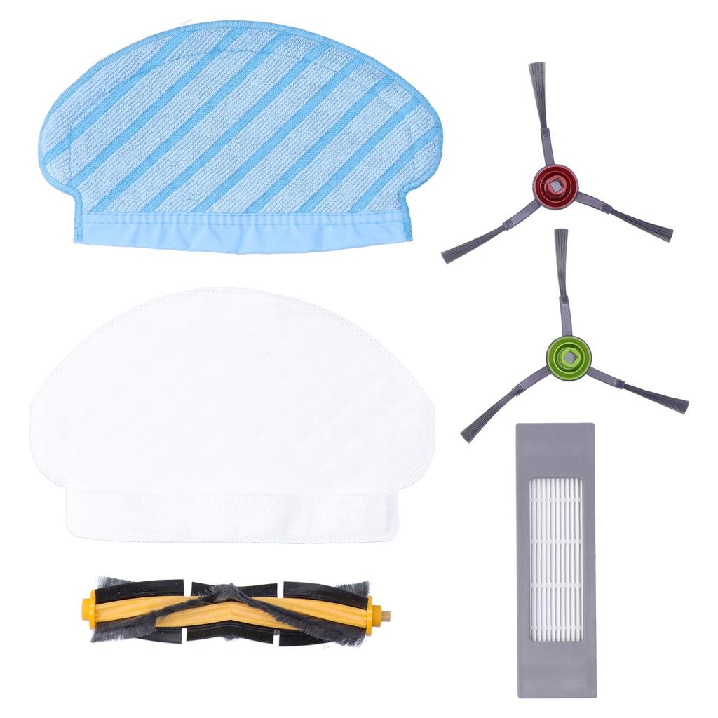 Kit Perie Laterală Principală Filtru Lavetă Lavabilă Lavetă de Unică Folosință Potrivit pentru Aspiratorul DEEBOT OZMO 950 920