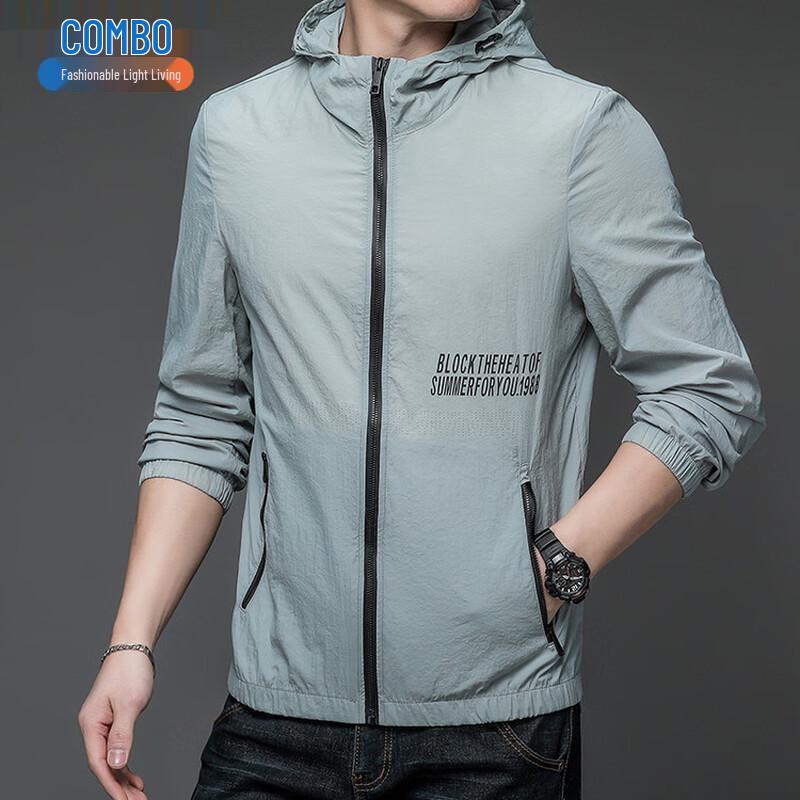Men s Outdoor UV Protection Sun Jacket L