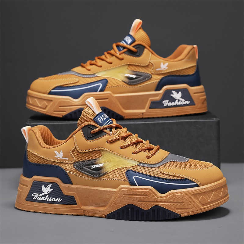 Fashion High Sole Road Black Dress Shoes For Men Heels Chinese Wedding Shoes Men's Tensi Sneakers Sport Clearance Small Price