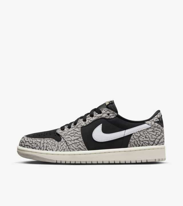 

Мужские кроссовки Air Jordan 1 Low Black Cement CZ0790-001