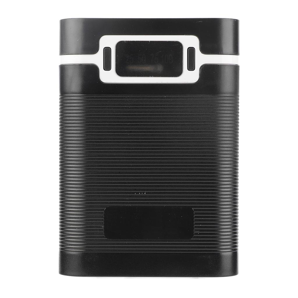 Battery Charger Outer Case 4pcs 18650 Batteries Dual USB Solderless LED Function Portable DIY Power Bank for Cameras