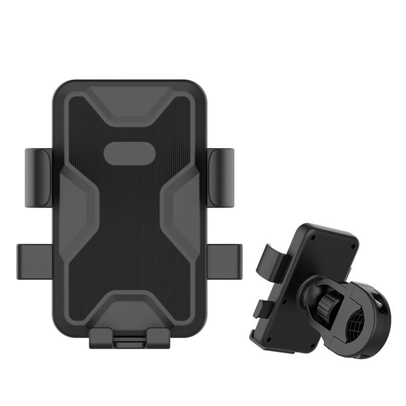 Electric Car & Bicycle Phone Holder: Shock-Absorbent, Waterproof Sunshade, Helmet Attachment for Motorcycles.