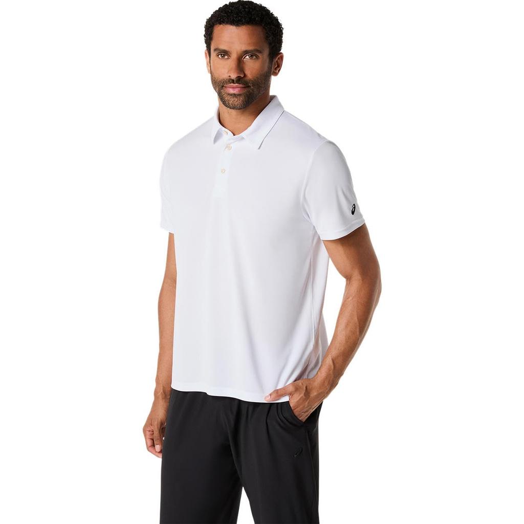 Training Wear Polo Shirt 2031F320 100 S [ASICS] Men's (Brilliant White)