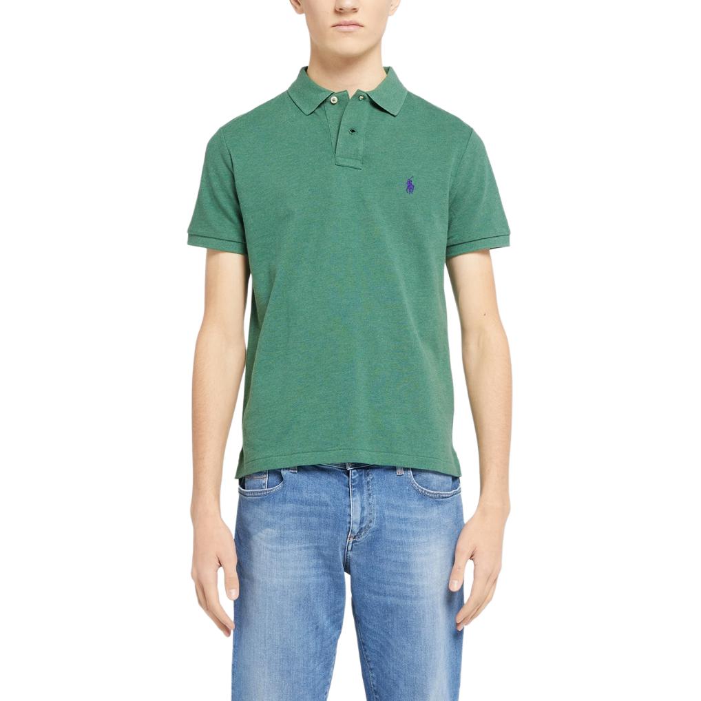 Polo Ralph Lauren Pony Embroidered Cotton Short Sleeve Polo Shirt Men tops 710705571-029