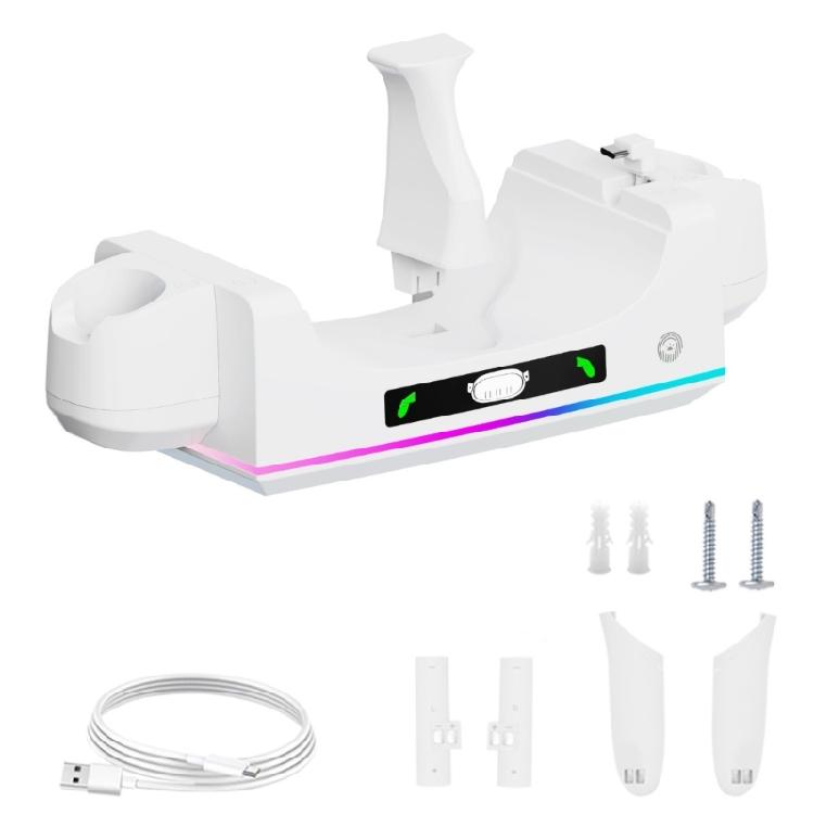 

Charging Dock for 3S VR Controller Charging Dock for Convenient Desk or Wall Placement 1