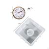 Clock Model Silicone Table Handmade Resin Models with for Home Decors Epoxy