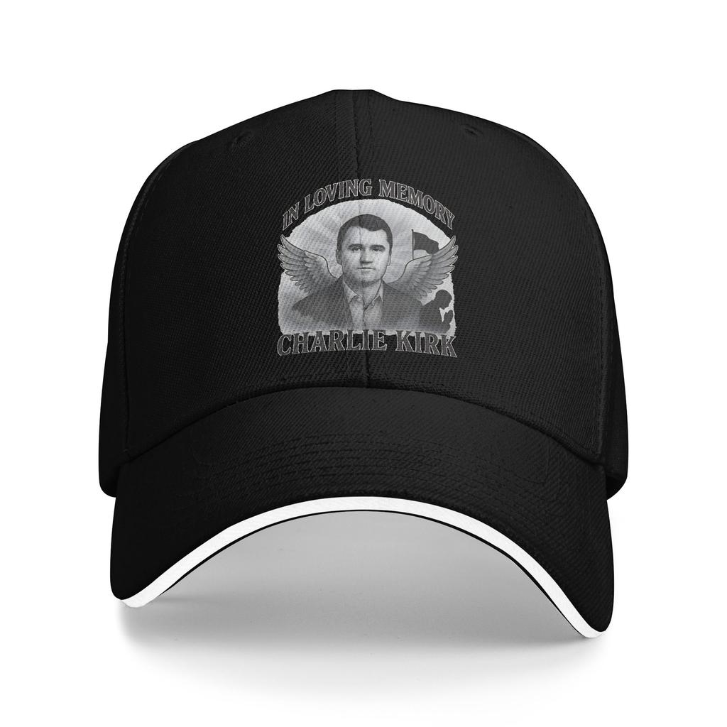 Official In Loving Memory of Charlie Kirk Merch Baseball Cap Female Male Trucker Hat Breathable Print Gym Baseball Caps Gift