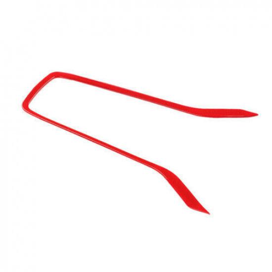 Red ABS Gear Shift Box Panel Cover Trim Fit For Toyota Corolla Cross 2022~2023