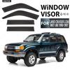 For Toyota LAND CRUISER LC80 MK7 J80 1990-1997 Window Visor Vent Shades Ventvisor Wind Deflectors Visors Rain Guard Shades