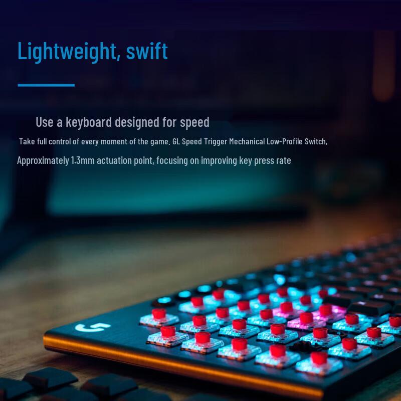 Logitech G915 X LIGHTSPEED Low-Profile Gaming Keyboard
