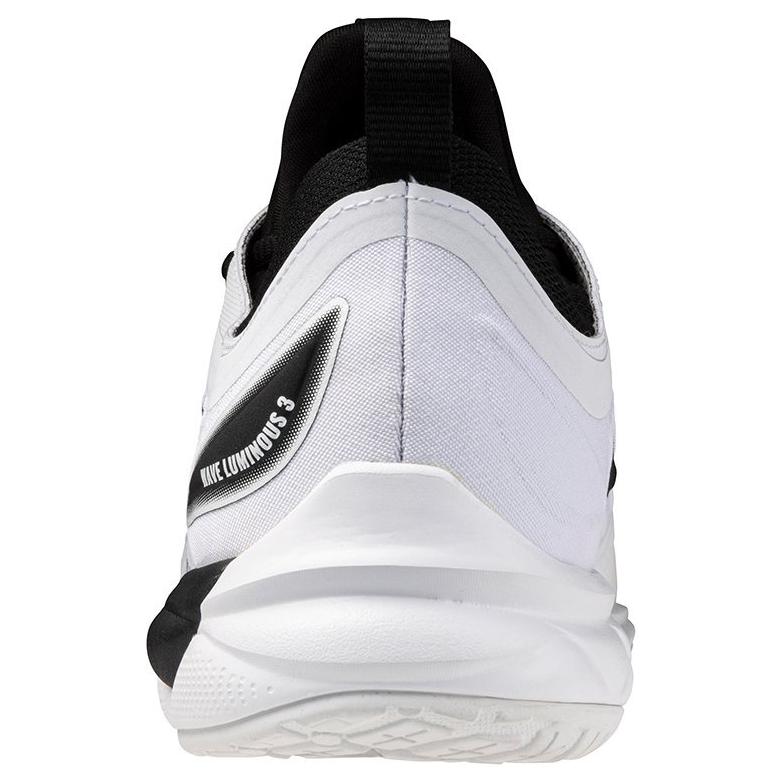 Mizuno Wave Luminous 3 Comfortable Non-Slip Durable Low-Top Training Shoes Men sneaker White Black V1GA242051