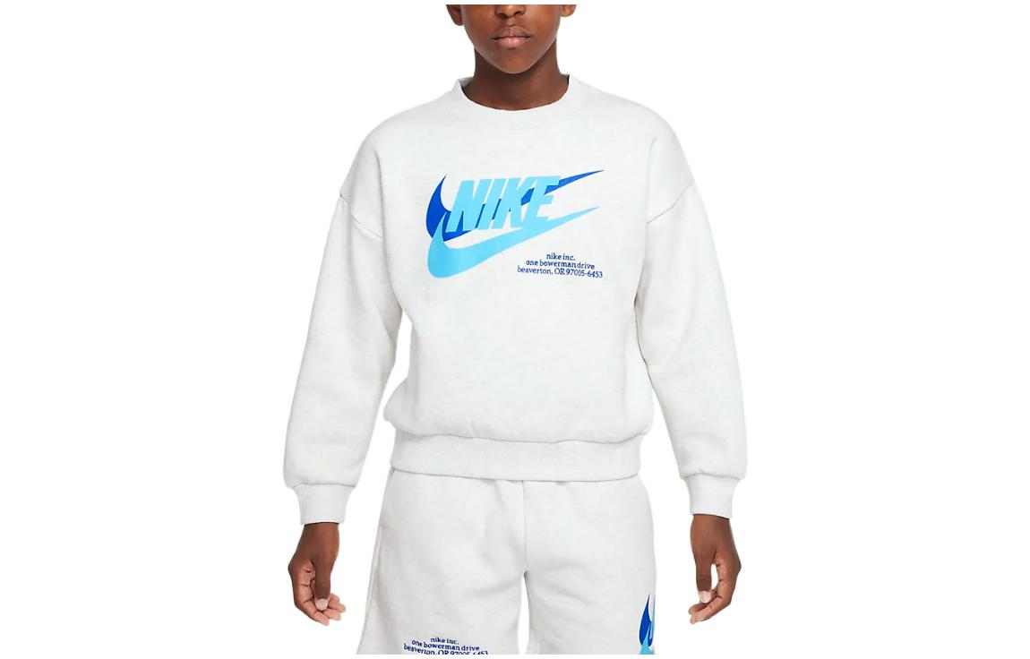 

Nike Kids Sweatshirts Crew Neck Moderate DX5140-051 S