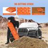 VEVOR 10 TON Traction Boards with PP Material, Recovery Boards for Off-road Vehicles/Cars/Pickups/SUVs/RVs, Pair Tire Traction Mats On Snow, Sand