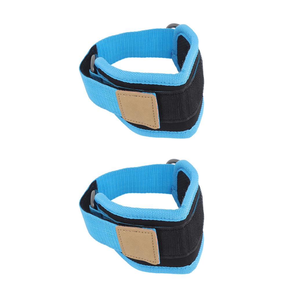2PCS Ankle Strap for Cable Machine Kickbacks Iron D   Gym Ankle Cuff for Fitness Workout
