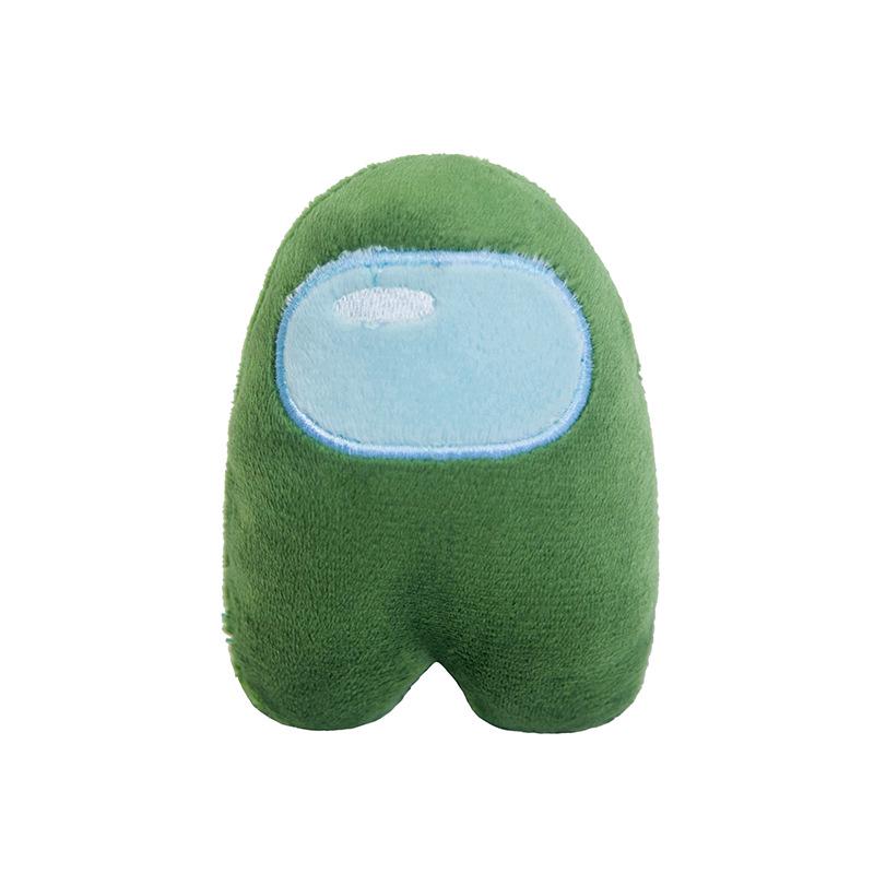 Kusur Among Us Plush Space Werewolf Game Figure Doll 10cm зелёный