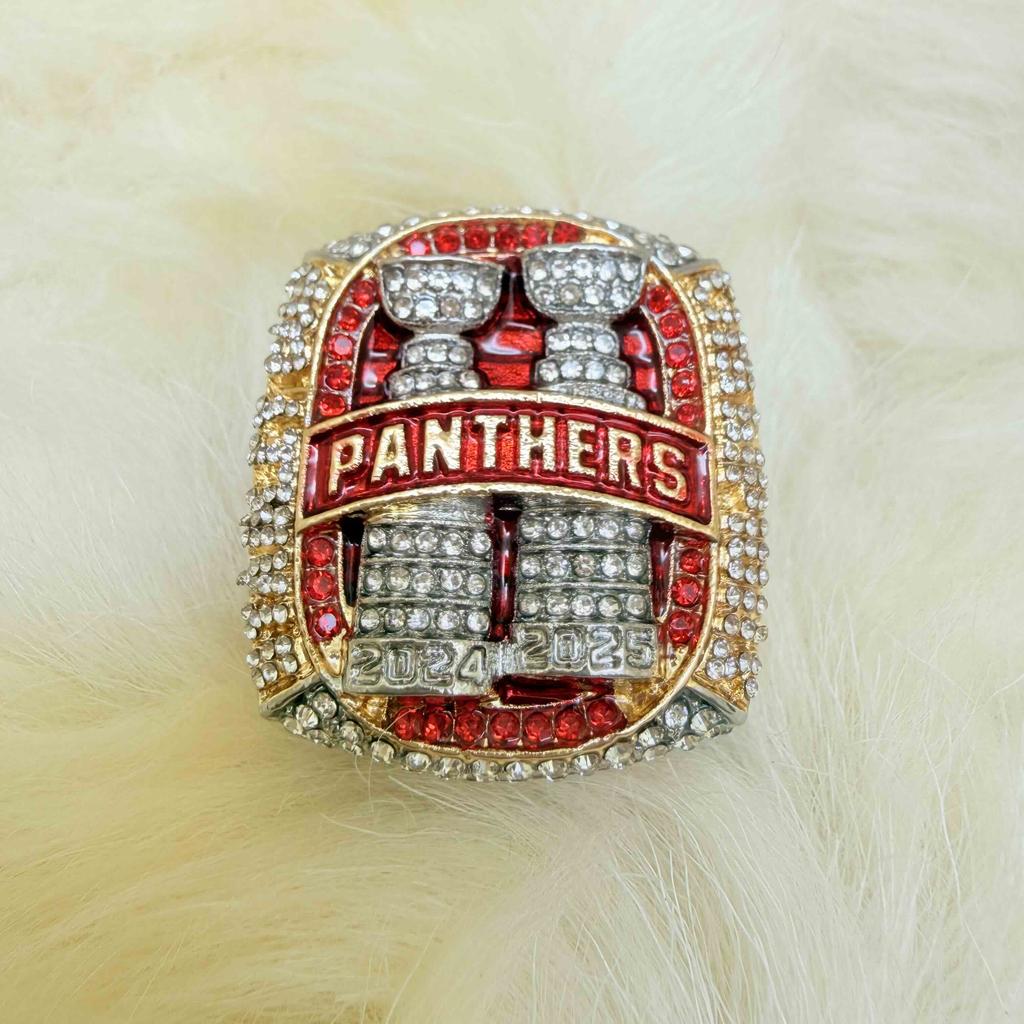 2025 Hockey Florida Panthers #16 BARKOV Kapitän Meisterschaftsring