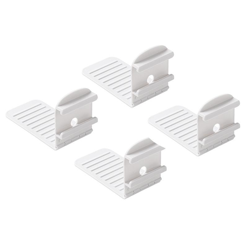 

New 4pcs Sheet Fixer Anti-slip Anti-run Non-displacement Quilt Without Needle Clip and Invisible Buckle Bed Cover Fixing Tool белый