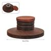 1Set Cocktail Smoker Kit Wooden Smoker Food Smoker Tool Smoked Wood Lid Cocktail Bar Lid Set Old Fashioned Bartender Kit