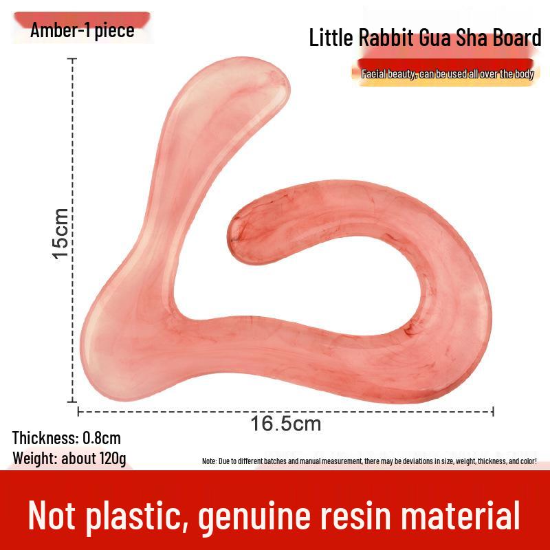 Little Rabbit Large Gua Sha Resin Massage Board for Full Body
