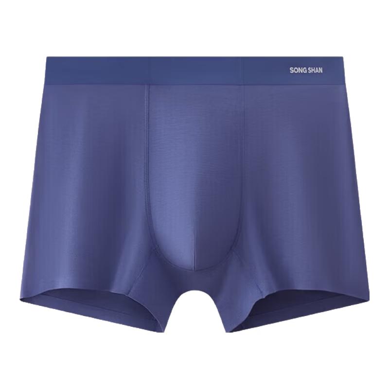 

Songshan Cotton Men s 5A Antibacterial Silk Crotch Seamless Boxer Briefs