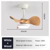 21 Inch 6-Speed Quiet Ceiling Fan Light Adjustable DC Motor Ceiling Fan Lamp Bedroom Dining Room Patio Lighting Ceiling Fan