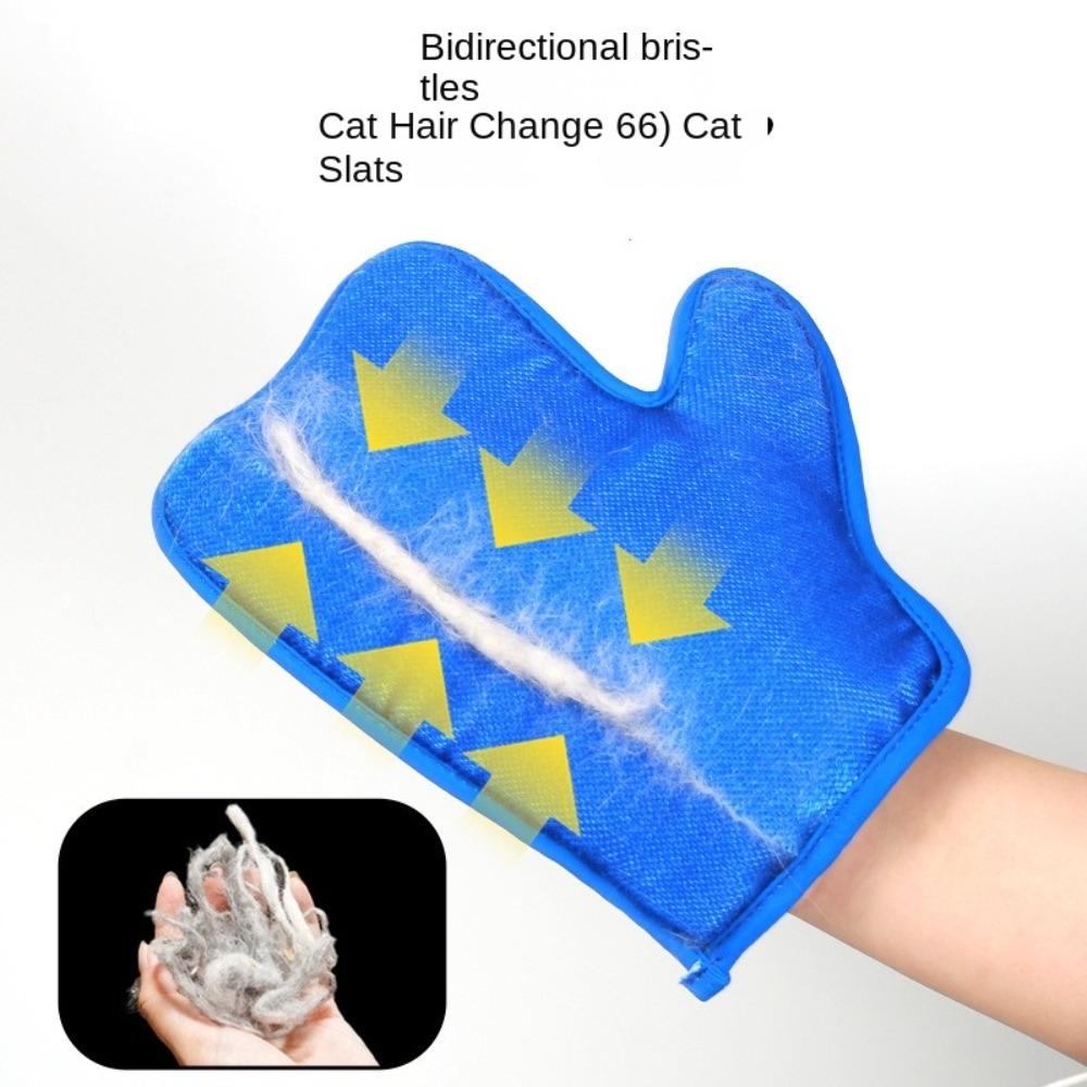Shedding Pet Hair Remover Mitt Reusable Massage Shedding Hair Glove  for Rabbits Clothes Puppy