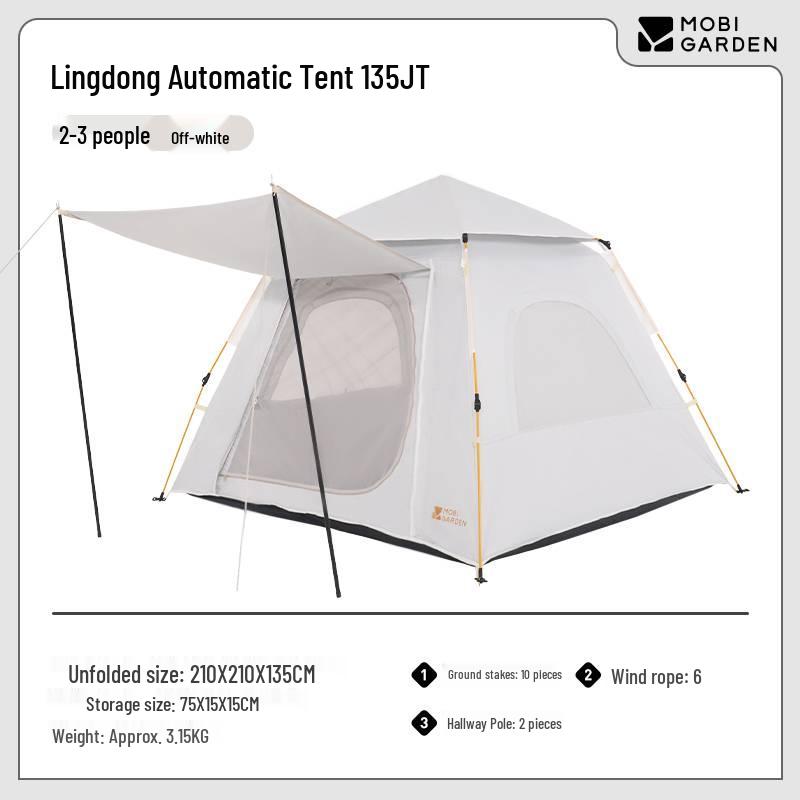 

Mobigarden Zero-Motion 135 Camping Tent