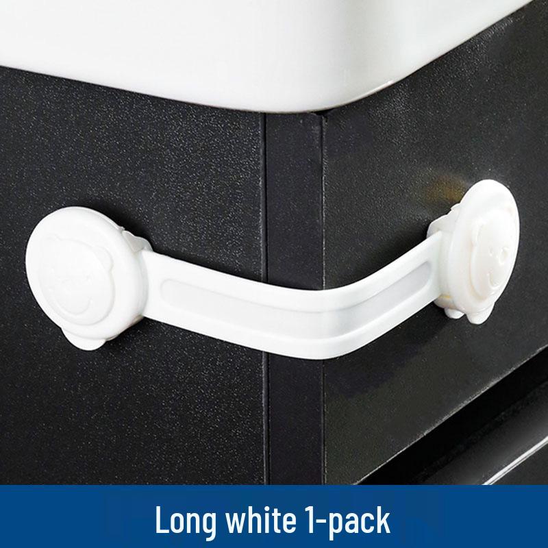 

Child Safety Lock - Finger Pinch Protection for Cabinets, Doors, and Refrigerator