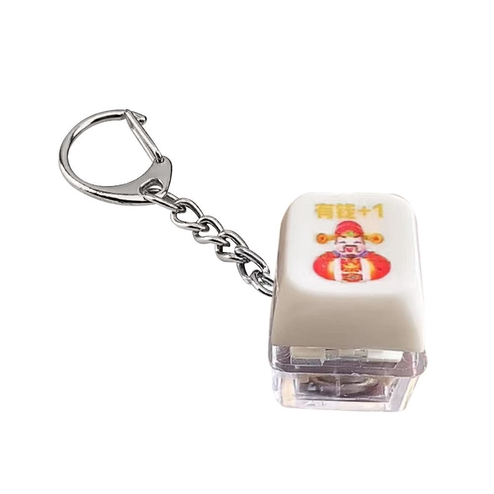 Relaxing DIY Keyboard Fidget Keychain Keys Button Keycap Clicker Pass The Time Relief Stress Finger Keyboard Caps