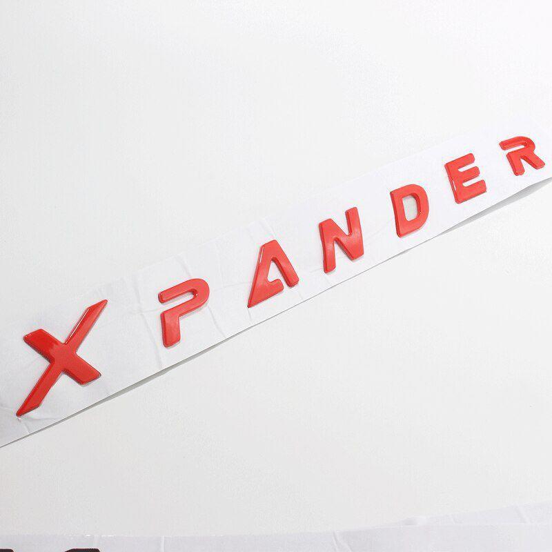 

Бесплатный брелок-эмблема Mitsubishi Xpander логотип Bonet логотип формулировка автомобильные аксессуары Emblem Xpander красный