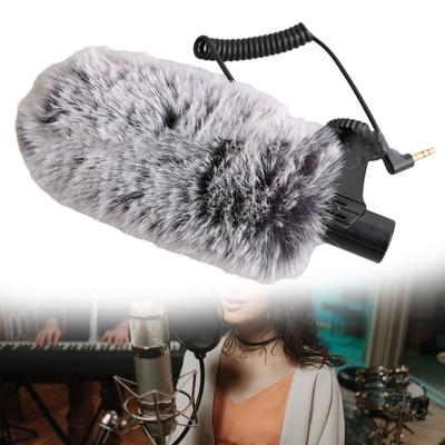 Replacement Windscreen for 700 Shotgun Microphones Windshield Sleeve Artificial Furs Wind Muffs Wind Screen Cover