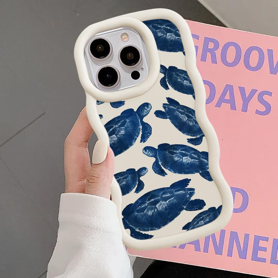 Marine Animals Soft Phone Cover Case for iPhone 13 15 Plus 17 Air 16 Pro Max 14 8 11 XR 12